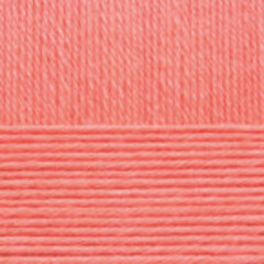 Пряжа "Детская новинка", 100% акрил, 50 гр., 200 м, №351 св.коралл