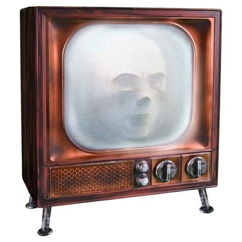 Ужасы Анимированная игрушка Телевизор Призрак