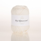 Пряжа Infinity Big Alpaca Wool 1002 белый