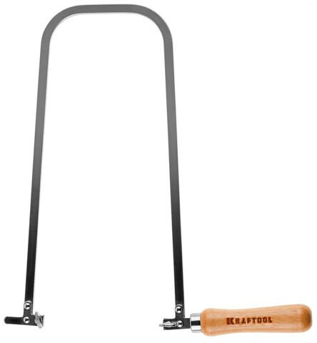 15260	KRAFTOOL Aligator, 130x300 mm, лобзик ручной хромированный