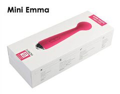 Розовый вибростимулятор Mini Emma с гнущейся головкой-шаром - 16,5 см. - 