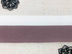 Подвязы трикотажные, ш. 6,5 см, L 118 см, белый с чайной розой