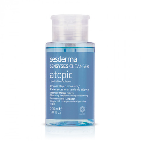 SESDERMA SENSYSES CLEANSER Atopic –  Лосьон липосомальный для снятия макияжа для чувствительной кожи, 200 мл