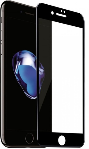 Защитное стекло 3D для iPhone 7/8 Plus iSlim Glass (Black)