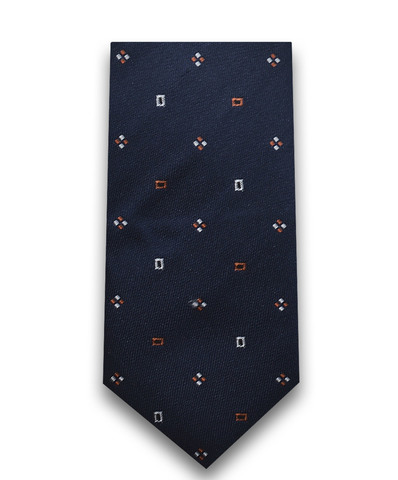 Нарядный синий галстук TSAREVICH