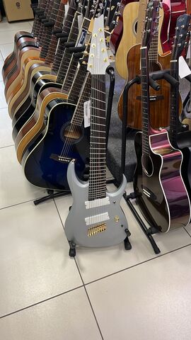 IBANEZ RGDMS8-CSM электрогитара, 8 струн, цвет - серебристый