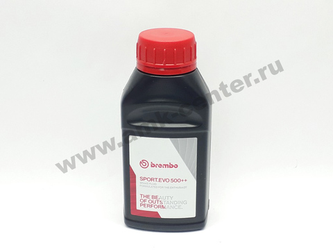 04.8164.50 Жидкость тормозная BREMBO Racing SportEVO 500++ DOT4 0.25L