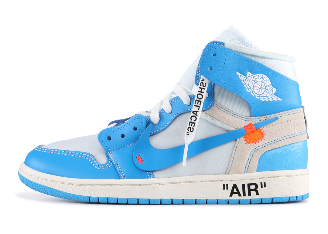 baby blue jordan 1 off white