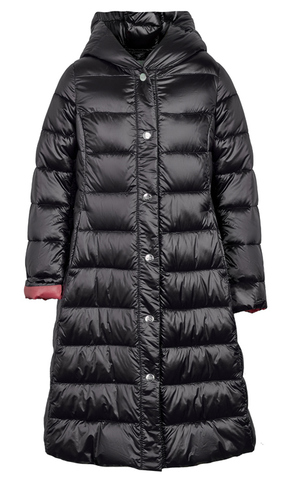 Пальто на био-пуху ниже колена Silver Spoon