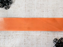 Лента атласная, ш. 4 см, 193 (19) ярко-оранжевый