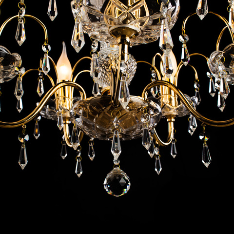 Люстра Arte Lamp Sparkles A3054LM-5GO