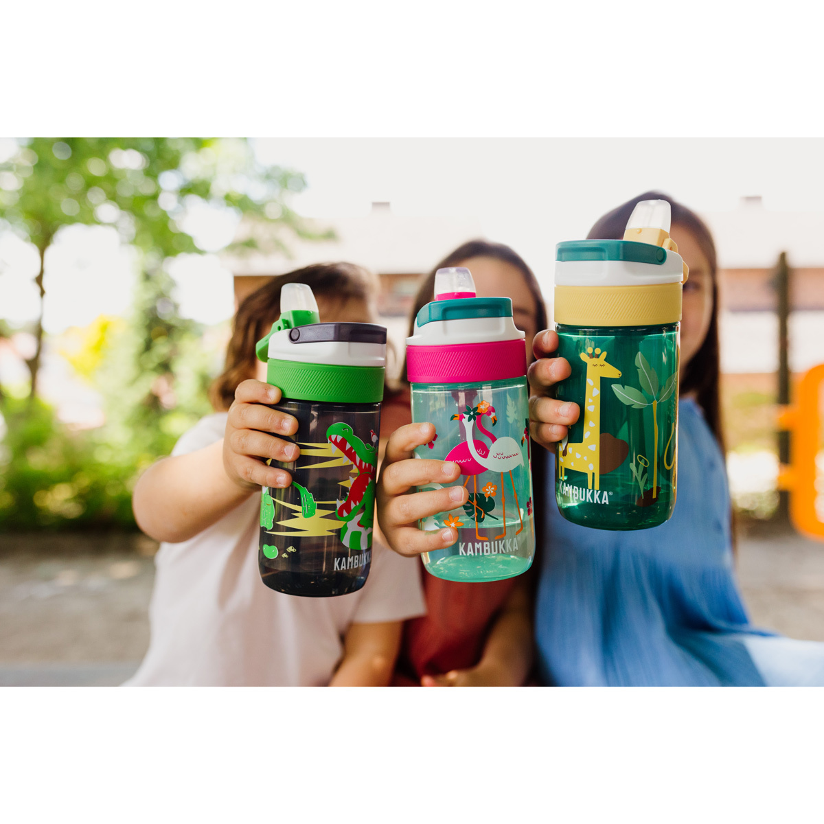 Бутылка для воды Kambukka Lagoon Kids (400 мл), Крокодил, арт. 11-04040 - фото 5