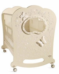 Детская кроватка OBLO "CHARME" BRILLANTE (AVORIO/ IVORY (сл. кость))