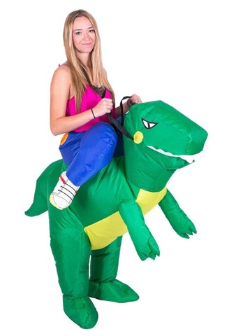 Взрослый костюм Динозавра Рекса