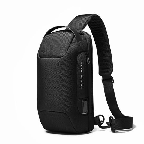 Рюкзак однолямочный Bange BG22085 чёрный