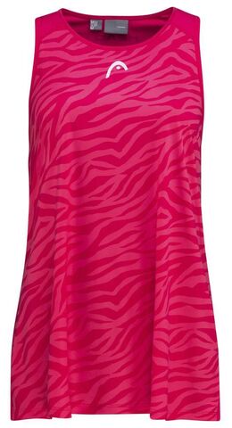 Футболка для девочки Head Agility Tank Top G - magenta/print vision