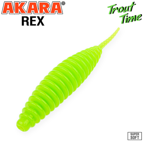 Силиконовая приманка Akara Trout Time REX 2,5 Cheese 452 (10 шт.)