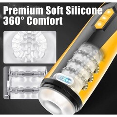 Автоматический мастурбатор JIUAI с мощной вибрацией