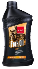 Масло для вилок и амортизаторов AEG Fork 5W (1л) синтетика