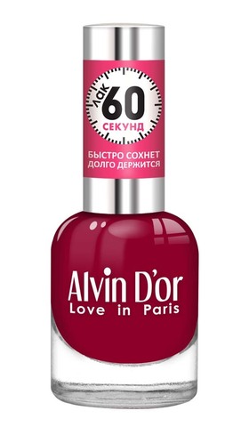 Alvin D`or Лак для ногтей 60 Секунд   тон 5527  15мл