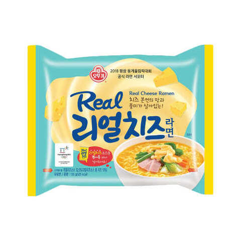 Лапша ОТТОГИ "Real Cheese Ramen" с сырным соусом 135 г