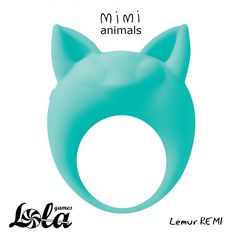 Зеленое эрекционное кольцо Lemur Remi - 