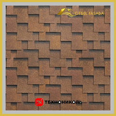 Гибкая черепица ТехноНиколь SHINGLAS Фокстрот Дуб 3 м2/уп (Однослойная)