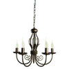 Люстра Arte Lamp Dolce A3057LM-5BR