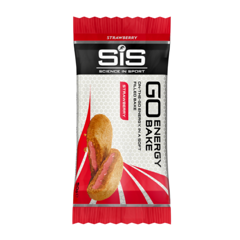 SIS GO Energy Bake, печенье энергетическое, 50 гр., вкус Клубника
