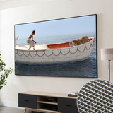 Экран Cinema S'OK SCPSFR-221x125UST для ультракороткофокусных проекторов 100'' 16:9 настенный, постоянного натяжения, полотно ALR UST, рама черная 1см