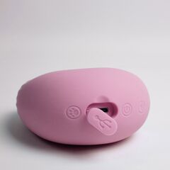 Розовый вибростимулятор зоны G 2-в-1 - 