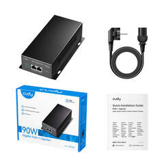 Cudy - Адаптер PoE++ 90 Вт с гигабитными портами POE350