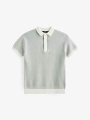 Поло для мальчика Next N31-926, Светло-зеленый