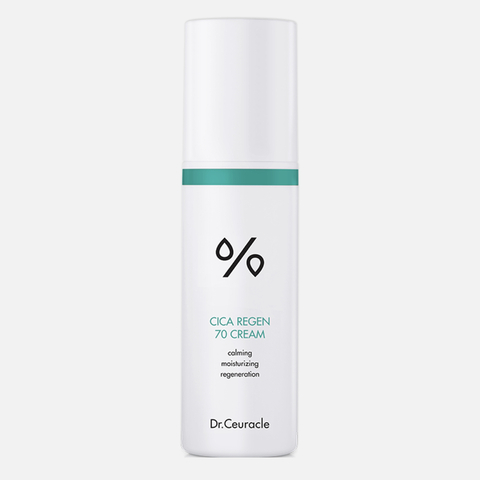 DR.CEURACLE Cica Regen 70 Cream Успокаивающий крем с центеллой , 50 мл