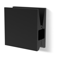 Decor Walther 0907360 Decor Walther PINCH S/L Крючок/зажим, цвет: Черный матовый фото