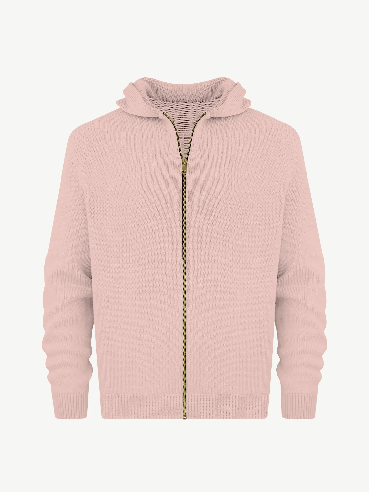 Толстовка на замке из шелка