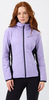 Премиальная куртка для лыж и зимнего бега Nordski Hybrid Warm 2.0 Lavender/Black W женская