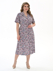 4536 Халат на пуговицах