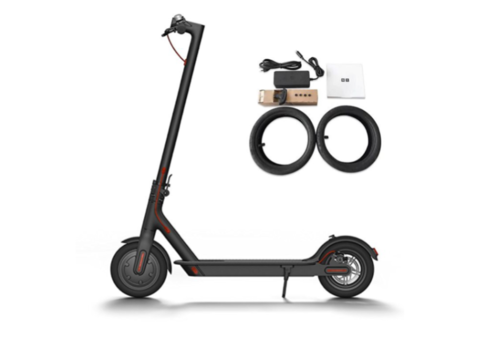 Электросамокат Xiaomi MiJia Smart Electric Scooter M365 (RU + покрышки) черный