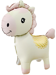 Фигура 3D, Лошадка, Кремовый