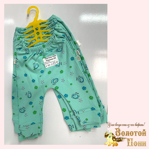 Штанишки хлопок/рубчик (56-80) 251204-W2205