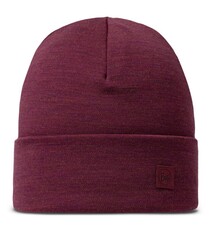 Теплая шерстяная шапка Buff Merino Heavyweight Hat Solid Tibetan Red