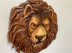 Силиконовый молд голова Льва № 2