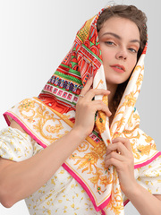 Платок «Собор Василия Блаженного»