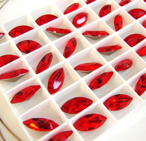 Лодочки 15*4 мм Светлый Сиам / Light Siam