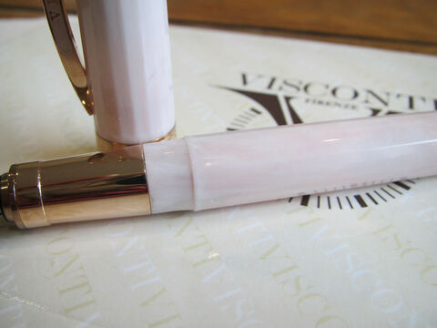 Ручка эко-роллер Visconti Michelangelo Venus tribute to Botticelli, White CT (Vs-785-00)