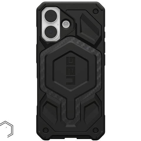 Чехол Uag Monarch Pro Case для iPhone 17, Карбон | Carbon Fiber