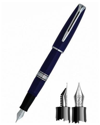 Ручка перьевая Waterman Charleston Navy Blue CT, M (S0701080)