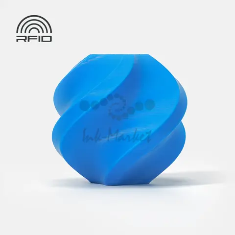Пластик для 3D-печати Bambu Lab PLA Basic, 1.75 мм, 1 кг, голубой (Cyan), без катушки, A00-B8-1.75-1000-SPLFREE