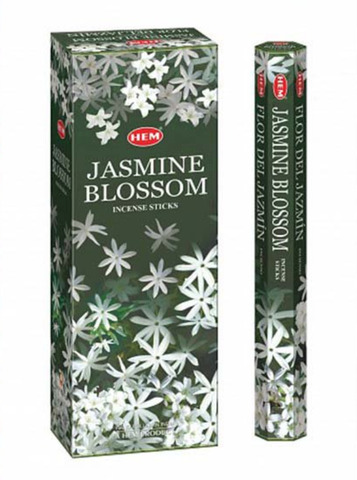 Палочки ароматические благовония HEM Jasmine Blossom Цветение жасмина 20 шт